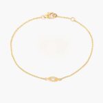 Gold Evil Eye Bracelet