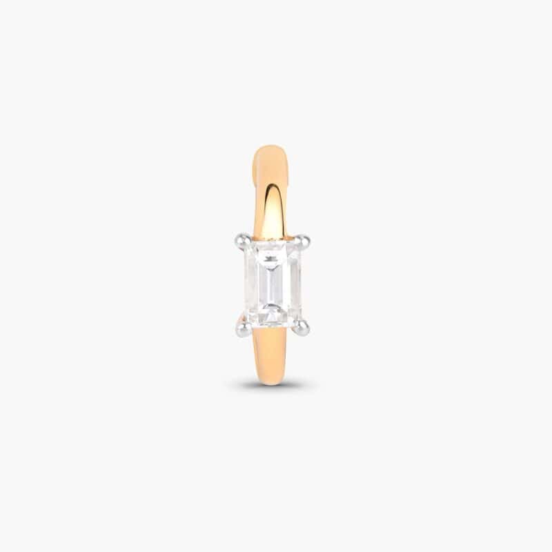 Single Diamond Baguette Clicker - Image 2